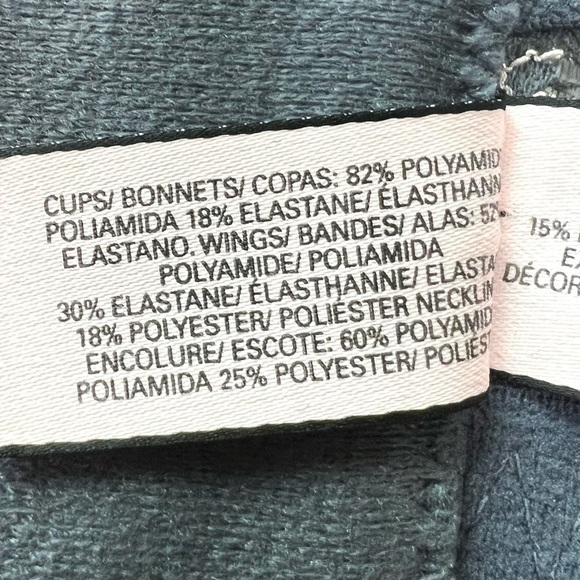 Victoria’s Secret Dream Angel Gray Demi Lace Bra Women’s 38DDD - Picture 8 of 10